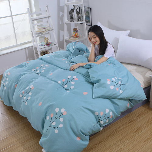 100% 純棉斜紋被套 學(xué)生宿舍與家庭生活的舒適之選